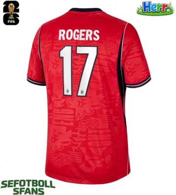 England Morgan Rogers #17 Bortatröja VM 2026 Kortärmad